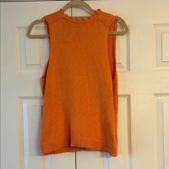 Tommy Bahama Orange V-Neck Tank Top - Picture 3 of 3
